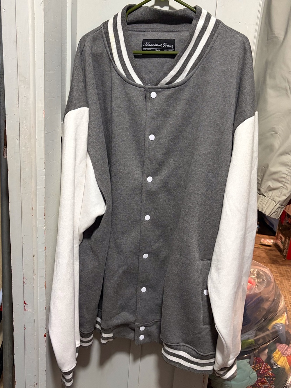 Mens knockout jeans jacket size 5xb